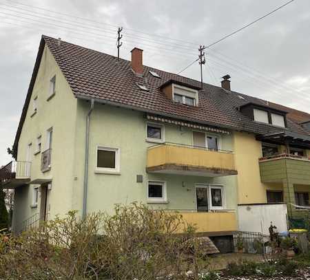 3 FH mit Sanierungsbedarf in Wallstadt