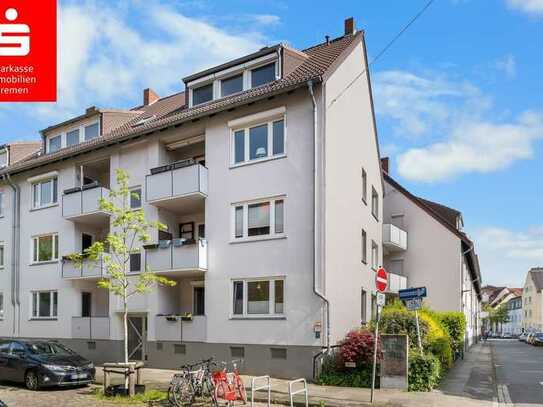 Bremen-Neustadt: renovierungsbedürftige 3-Zimmer-Dachgeschosswohnung ohne Fahrstuhl in der Neustadt