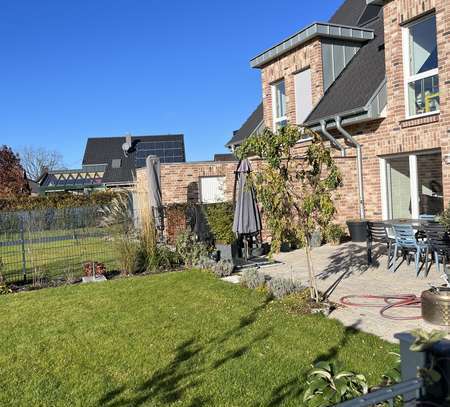 *Grefrath* Neubau-2021, attraktive,.DHH mitTerrasse, Garten, Garage, Wärmep.u. traumhafter Aussicht