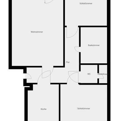 Frisch renoviert! - Mit großem Balkon zum Wohlfühlen