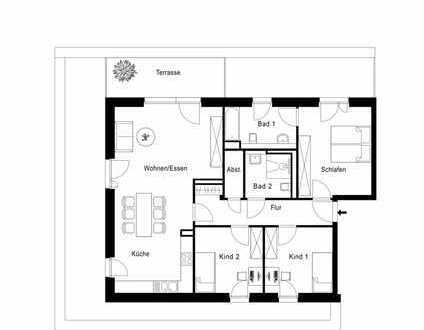 4-Zimmer-Penthouse-Wohnung in K-Sürth: Neubau, zwei Badezimmer, Abstellraum u. v. m.!