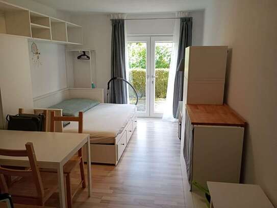 Schönes 1 Zimmer Apartment mit Terrasse & Stellplatz