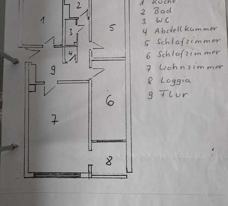 Kernsanierte 3-Zimmer-Wohnung in zentraler Lage