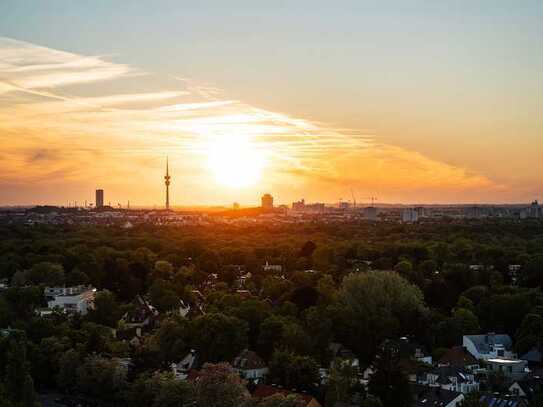 Ⓣop-View-Wohnung. Sonnenuntergänge, Sehenswürdigkeiten & Alpenblick. Pool & Sauna im Haus.