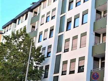 Vermietete Einzimmerwohnung mit Balkon in Ludwigshafen - Mitte !