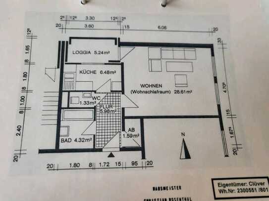 Mieter gesucht für 1,5 Zimmer Wohnung