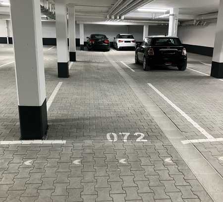 Tiefgaragenplatz nahe am Hauptbahnhof Augsburg zu vermieten