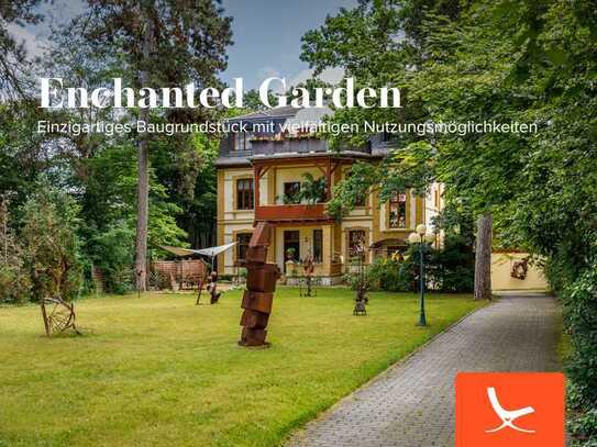 Enchanted Garden - Einzigartiges Baugrundstück mit vielfältigen Nutzungsmöglichkeiten