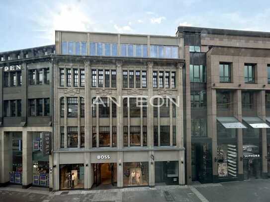 Loftartige Mietflächen mit großzügiger Dachterrasse direkt am Schadowplatz