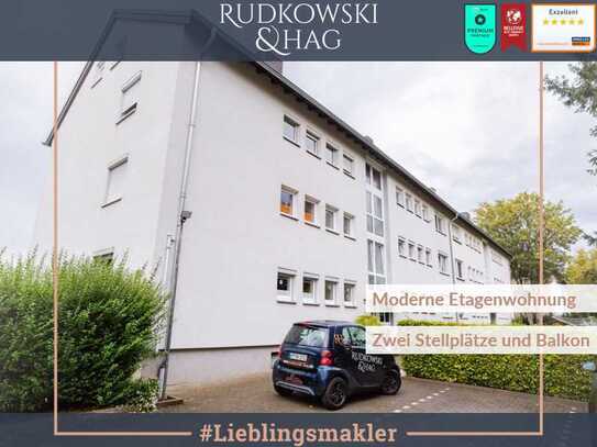 Moderne Eigentumswohnung|| Balkon || Zwei Stellplätze