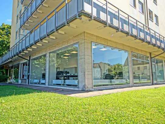 🔑 Superhelle Büro-/Praxisfläche mit ca. 17 m Schaufensterfront ☼ modern ☼ renoviert 🔑