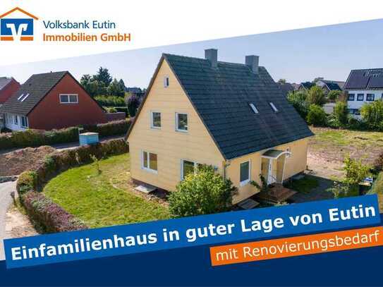 Renovierungsbedürftiges Einfamilienhaus in attraktiver Lage in Eutin