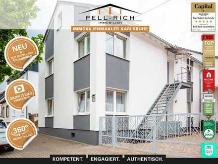 RAUMWUNDER: Gepflegte 3-Zimmer Wohnung in guter Lage von Karlsruhe-Neureut