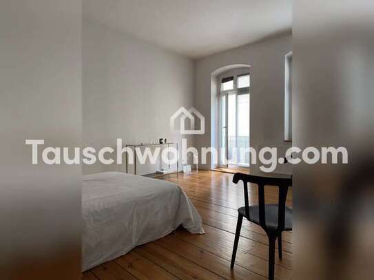 Tauschwohnung: 1-Zimmer-Wohnung mit Balkon und Küche im Prenzlauer Berg