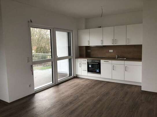 Erstbezug: barrierefreie 2 Zimmerwohnung mit Balkon