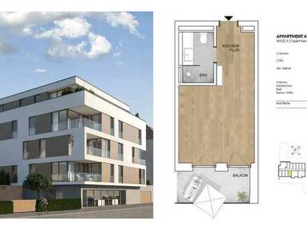 ERSTBEZUG: Voll möbliertes, hochwertiges Neubau-Apartment mit Balkon