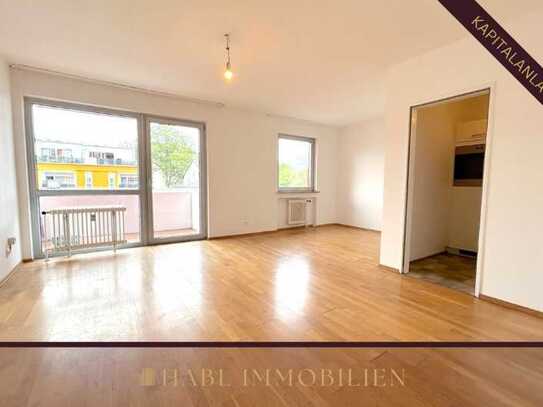 1-Zimmer Apartment mit Balkon und TG-Stellplatz