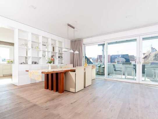 Luxuriöse 4-Zimmer-Wohnung mit Balkon und EBK in Krumbach