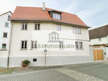 AS IMMOBILIEN: Hofheim refurbished historic house 4br fitted kitchen terrace parking 14min to Clay