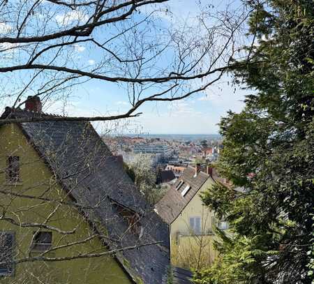 Baugrundstück in Weinheim! Exzellente Hanglage mit unverbaubaren Blick und Potenzial!
