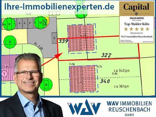 Merten: Baugrundstück für Doppelhaushälfte