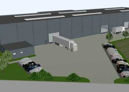 Hallenfläche für Produktion u. Lager *A2 Beckum* 1.500 m²
