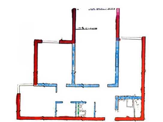 Neu Renovierte 3-Zimmer-Wohnung mit Balkon in Pforzheim