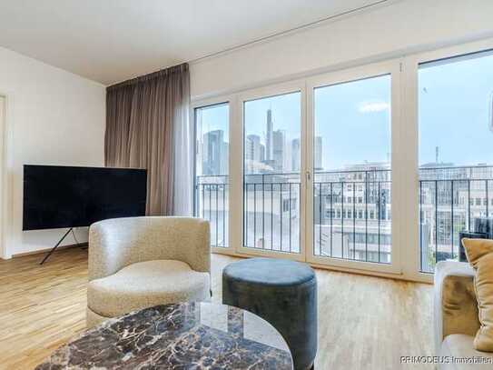 Elegantes Penthouse in Top-Lage: Stilvolles Wohnen mit Skyline-Blick und Dachterrasse