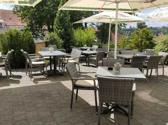 Sofortige Übernahme möglich!
- Neuwertiges Restaurant mit Gartenterrasse in Bingen