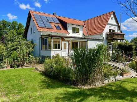 Freistehendes Ein- bis Zweifamilienhaus in ruhiger Lage am Schlosspark in Ballenstedt!