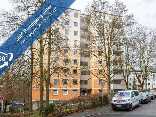 Überblicken Sie Passau 
Großzügige 4-Zimmer-Wohnung mit EBK, Duschbad und Balkon