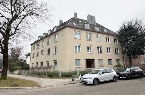 gut geschnittene 2-Zimmer-Wohnung im Souterrain im schönsten Schwabing