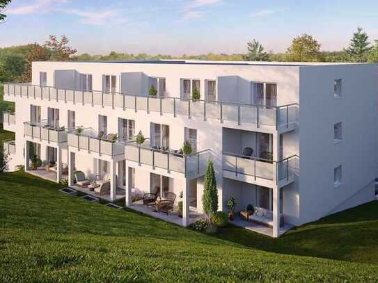 Neubau-Traum: 2-Zimmer-Wohnung mit Terrasse und Gartenfläche