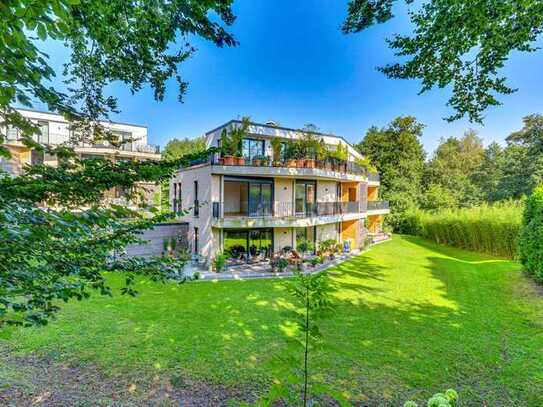 Glücksburg! Neuwertige ETW mit Blick ins Grüne!
Großer Balkon, 2 Bäder und Stellplatz vor der Tür