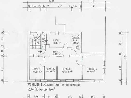 Freundliche 3,5-Zimmer-Wohnung in Nürnberg