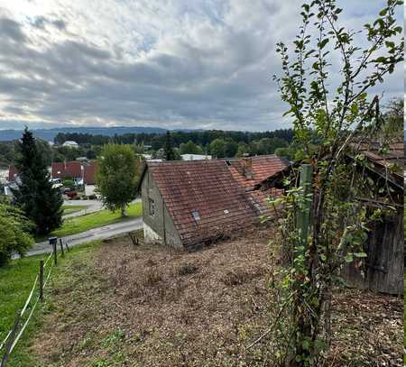 Sonniges Grundstück in Weissensberg mit Altbestand