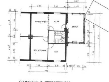 Dachgeschosswohnung - 3 Zimmer zu vermieten