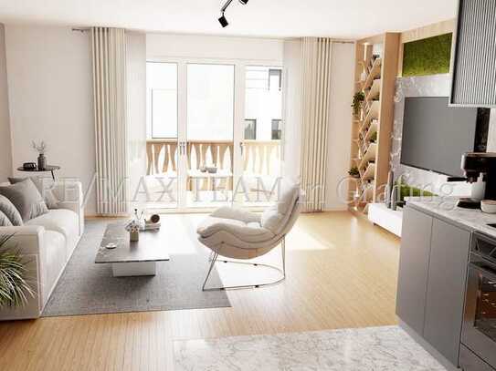 NEU... Elegante 3-Zimmer-Wohnung mit sonnigem Balkon - barrierefreies Wohnen für den Selbstbezug ode