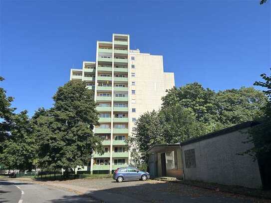 Vermietete 1-Zimmer-Wohnung mit West-Loggia & Aufzug in Trappenkamp!