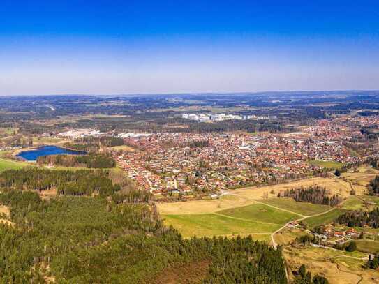 Grundstück für Doppelhaushälfte in Penzberg im Neubaugebiet Franz-Marc-Weg