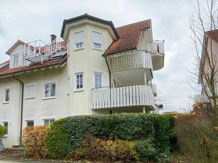 Gemütliche Terrassenwohnung mit eigenem Gartenanteil