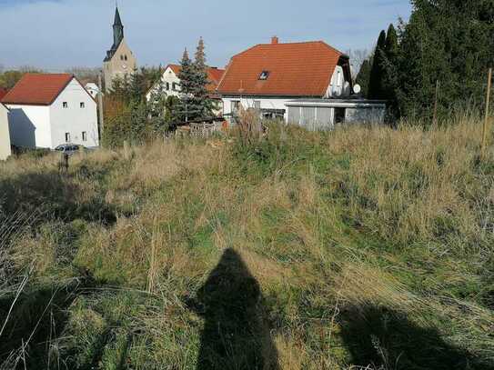 Teilerschlossenes Baugrundstück in Mochau bei Döbeln