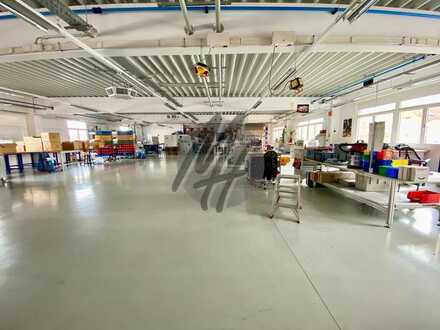 RAMPE + EBEN ✓ Gewerbeobjekt mit Lager-/Produktion (1.500 m²) & Büro (400 m²)