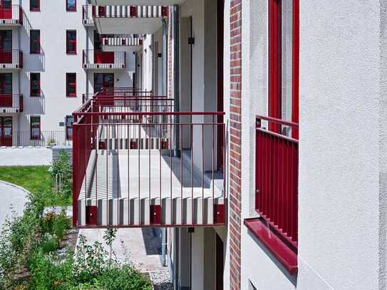 Neubau! Schicke 4-Raumwohnung mit zwei Balkonen!