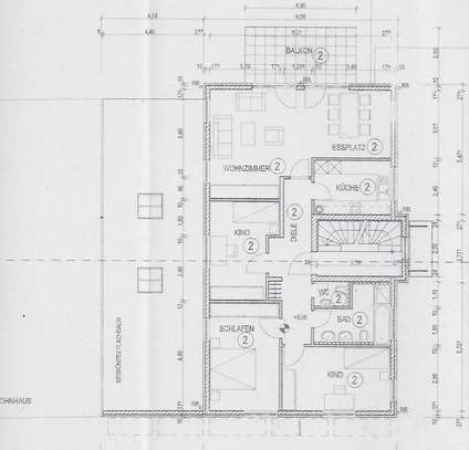 4-Zimmer Etagenwohnung im Ortskern Ötlingen