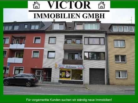 57 m² gut vermietete ETW mit 2 Zimmern, Küche, Flur und Bad