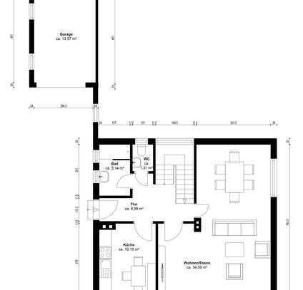 Günstiges, vollst. renoviertes 4-Raum-Einfamilienhaus mit geh. Innenausstattung und EBK in Trittau