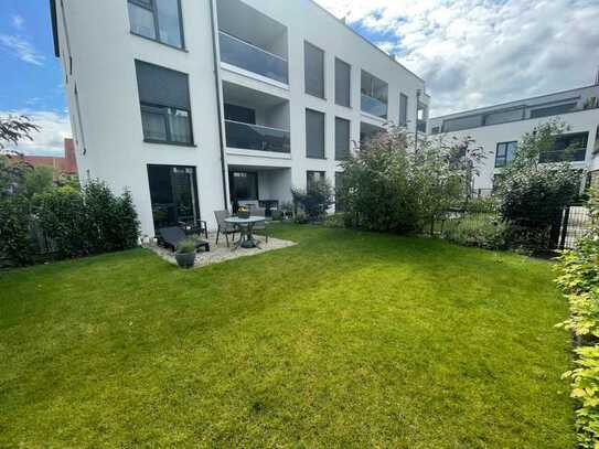 Exklusive, neuwertige 3-Zimmer-Wohnung mit Terrasse und Garten in Graben-Neudorf
