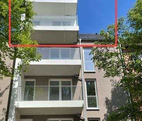 Neuwertiges Penthouse: Dachterrasse // Balkon // Stellplatz