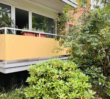 Attraktive und modernisierte 2-Zimmer-Erdgeschoss-Wohnung mit Balkon in Langenfeld (Rheinland)